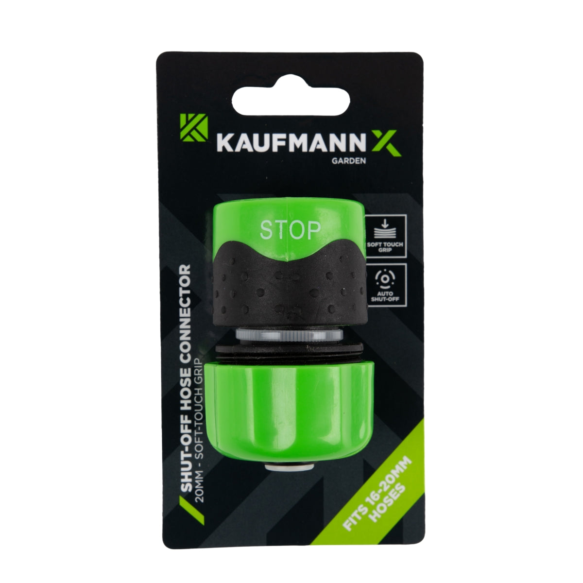 KAUFMANN X SOFT TOUCH 20MM CON HOSE SHUT OFF