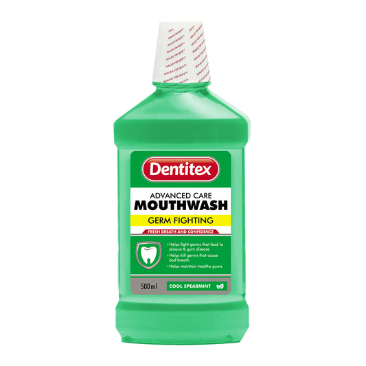 DENTITEX MOUTHWASH COOL SPEARMINT 500ML