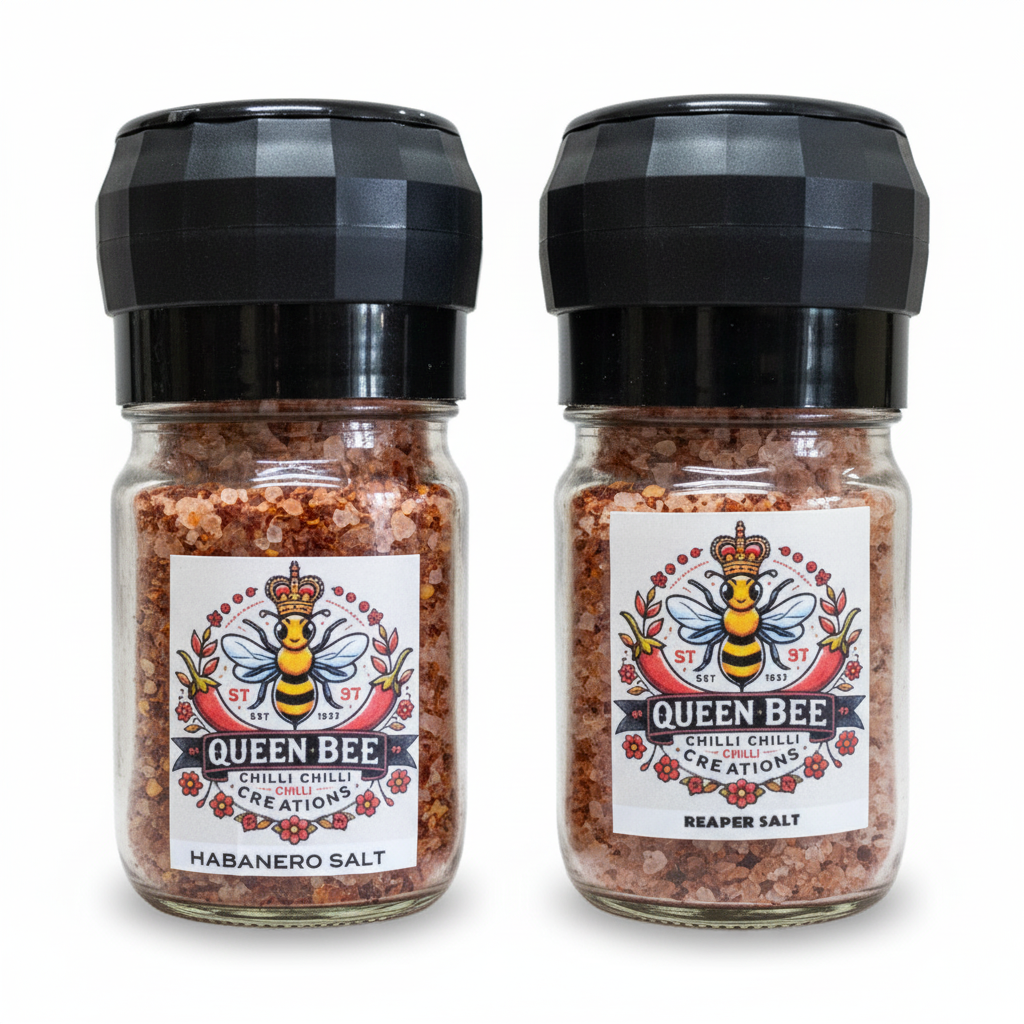 Queen Bee Habanero & Reaper Salt Combo 250ml - GroPlus