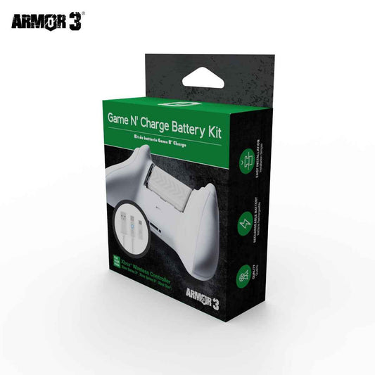 Armor3 Game N' Charge Battery Kit for Xbox Series X