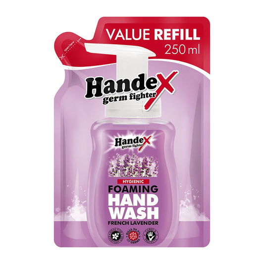 Handex Hygienic Foaming Hand Wash Refill French Lavender 250ml