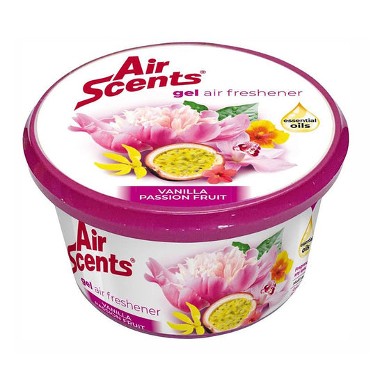 Air Scents Gel Air Freshener Vanilla Passion Fruit 70g