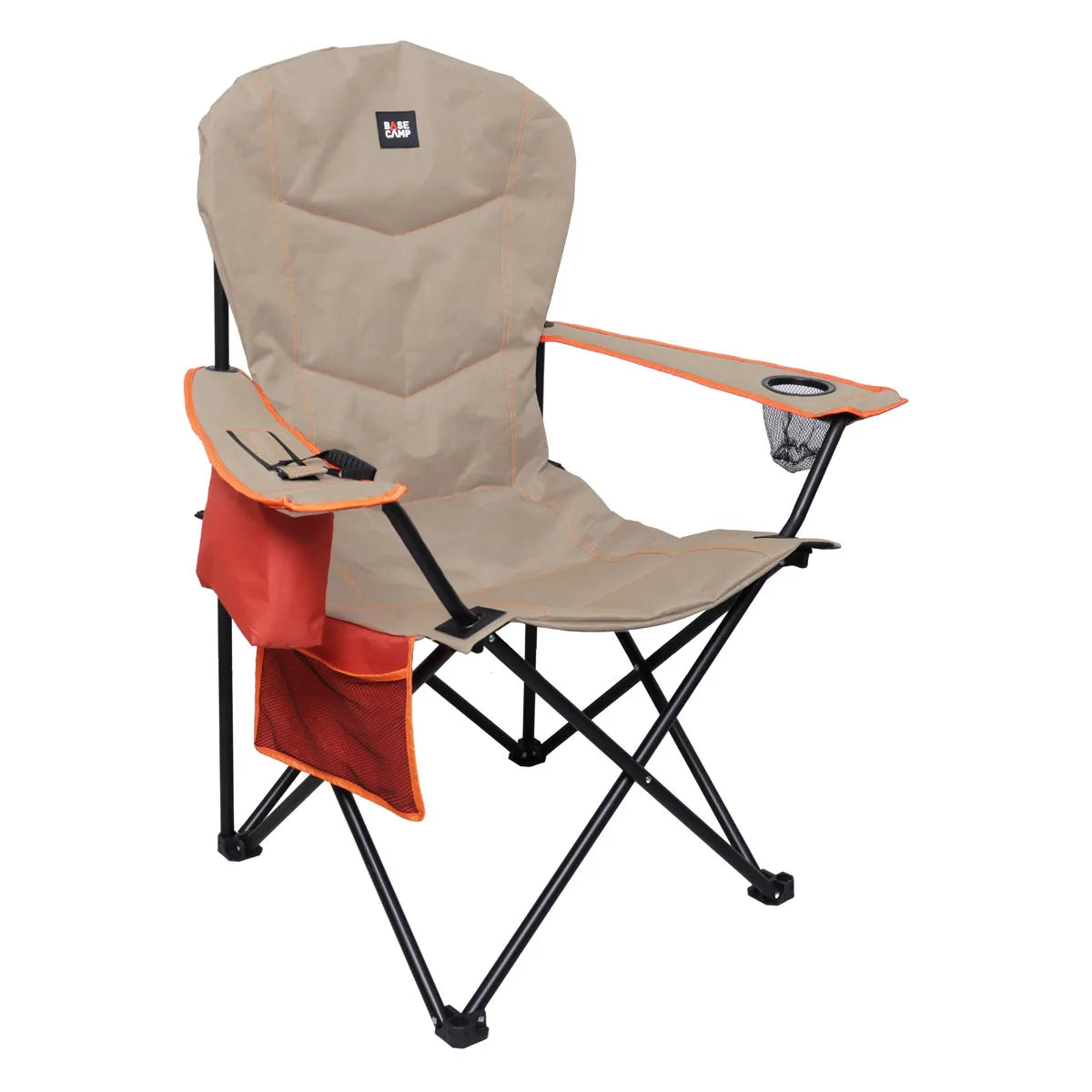 BASECAMP CAMPING PADDED FOLDING CHAIR