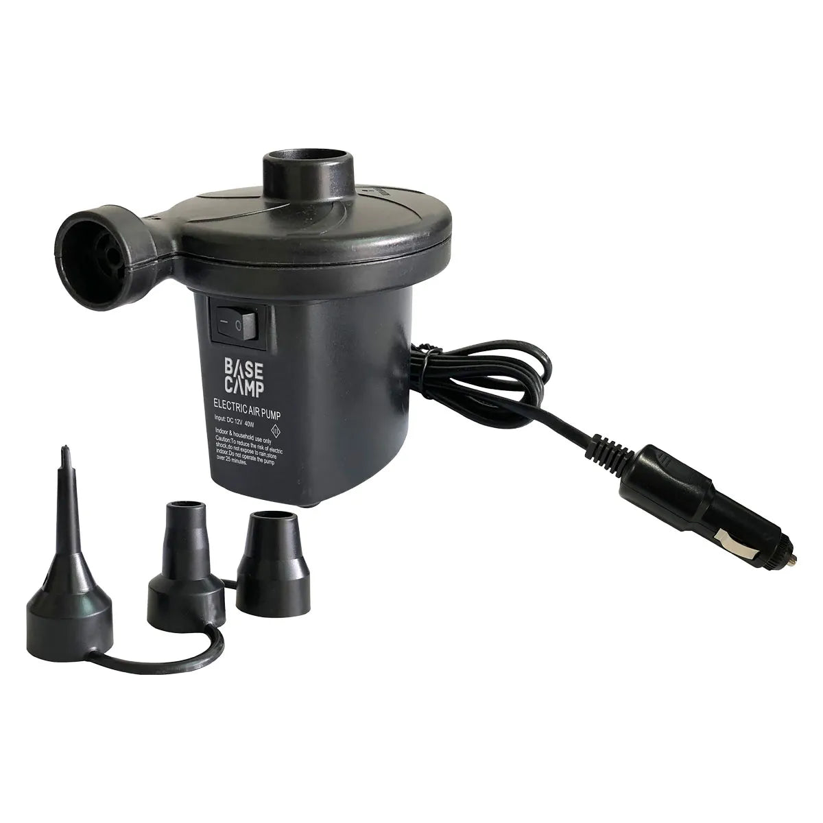 BASECAMP PORTABLE DC ELECTRIC AIR PUMP