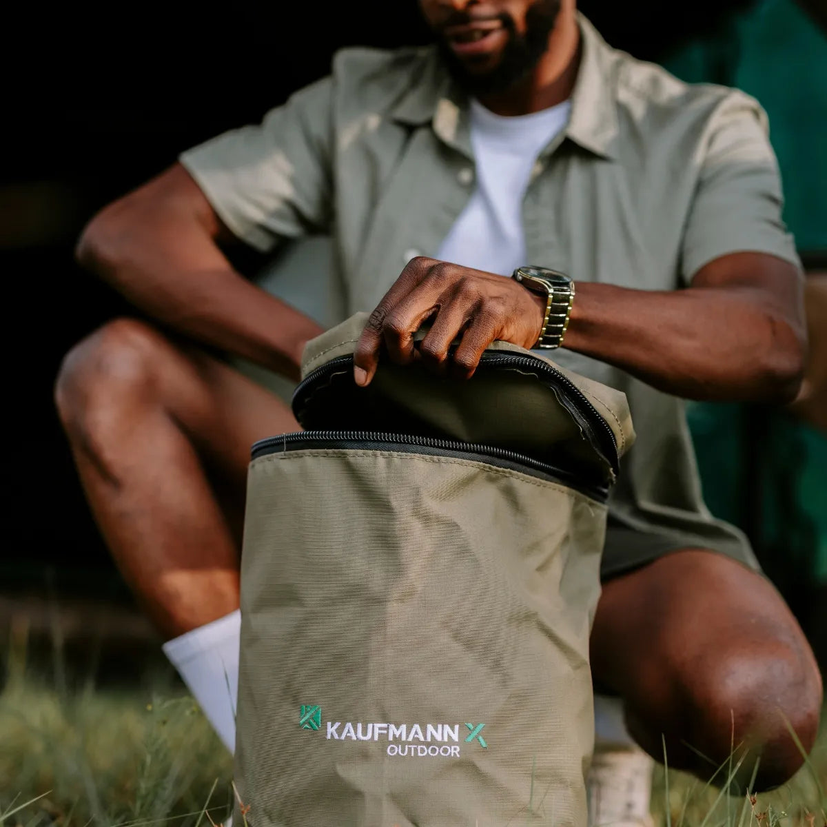 Kaufmann X Outdoor Afri-Canvas Gas Cylinder Bag