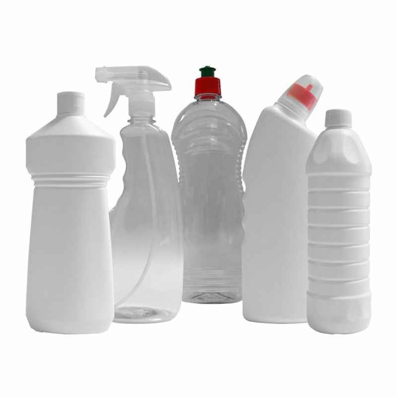 Parrot 5-Piece Assorted Empty Janitorial Bottles Pack