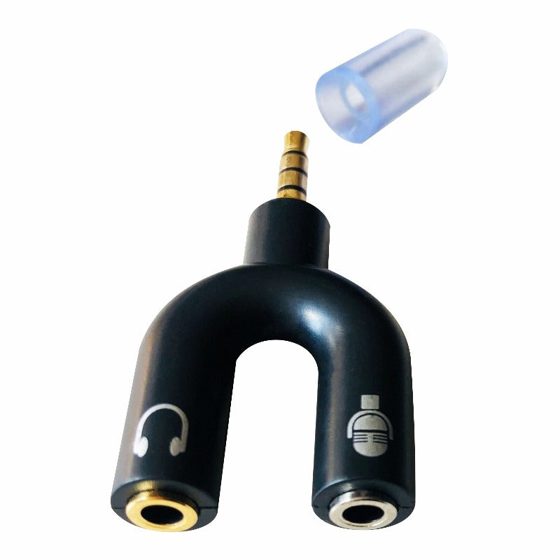 Parrot 3.5mm Stereo Jack Headphone/Mic Splitter