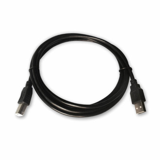 A black Parrot USB Type-A to Type-B cable.