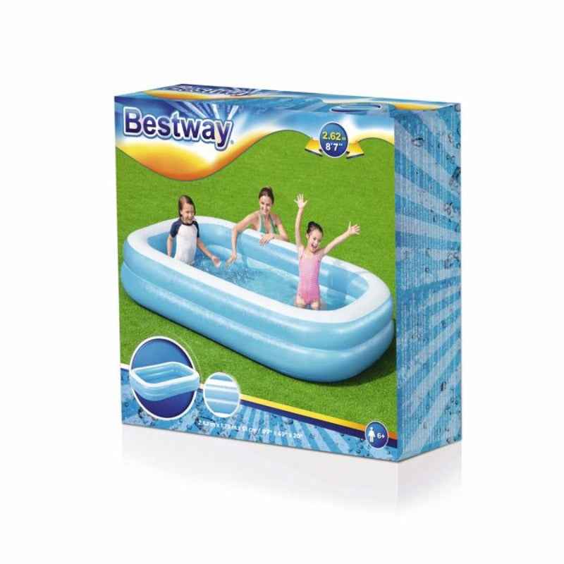 Bestway Blue Rectangular Family Pool