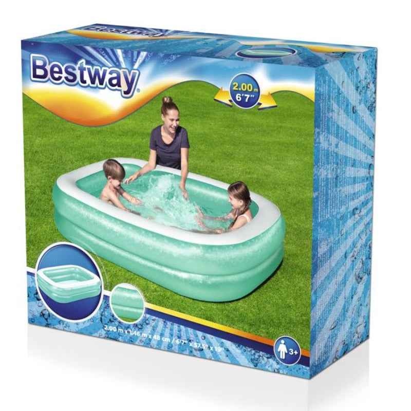 Bestway Blue Rectangular Family Pool