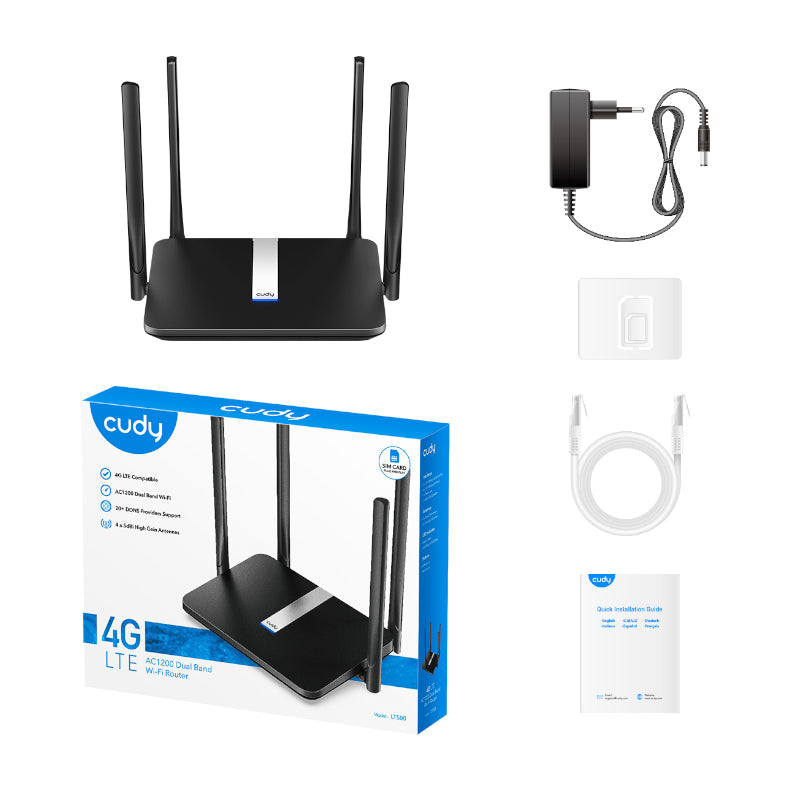 Cudy AC1200 Dual Band 4G LTE  Router