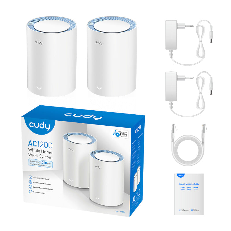 Cudy AC1200 Whole Home Mesh System