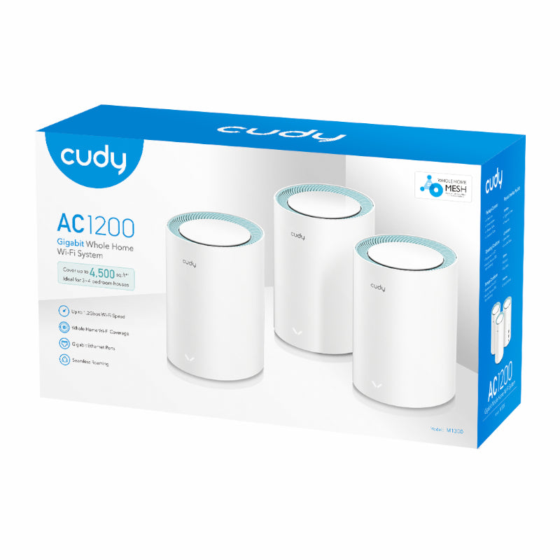 Cudy AC1200 Gigabit Whole Home Mesh System