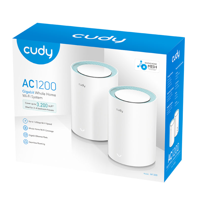 Cudy AC1200 Gigabit Whole Home Mesh System