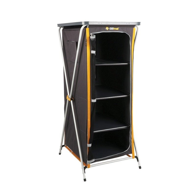 OZtrail 4-Shelf Deluxe Camp Cupboard