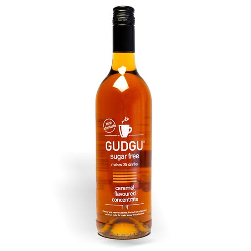 GUDGU 750ml Sugar Free Caramel Flavoured Concentrate