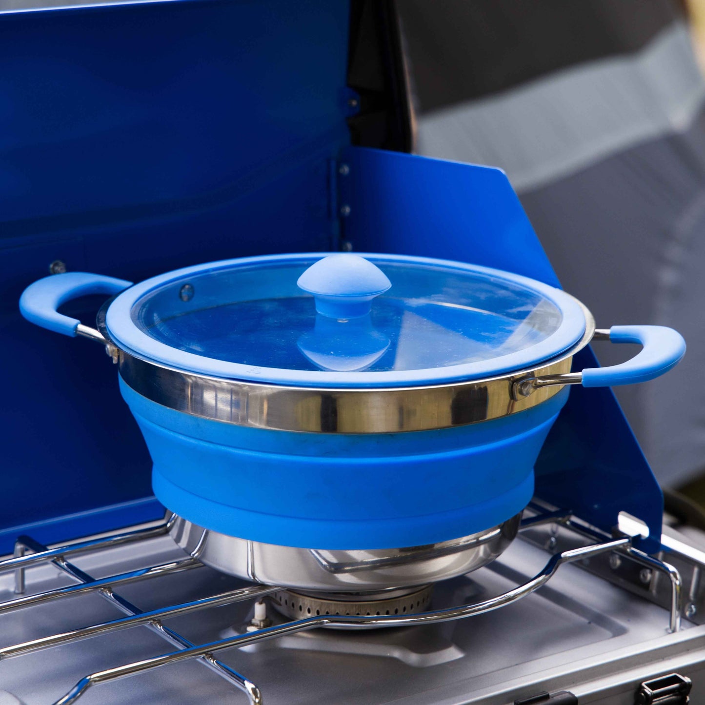 Companion Popup Stainless Steel Cooking Pot 3L