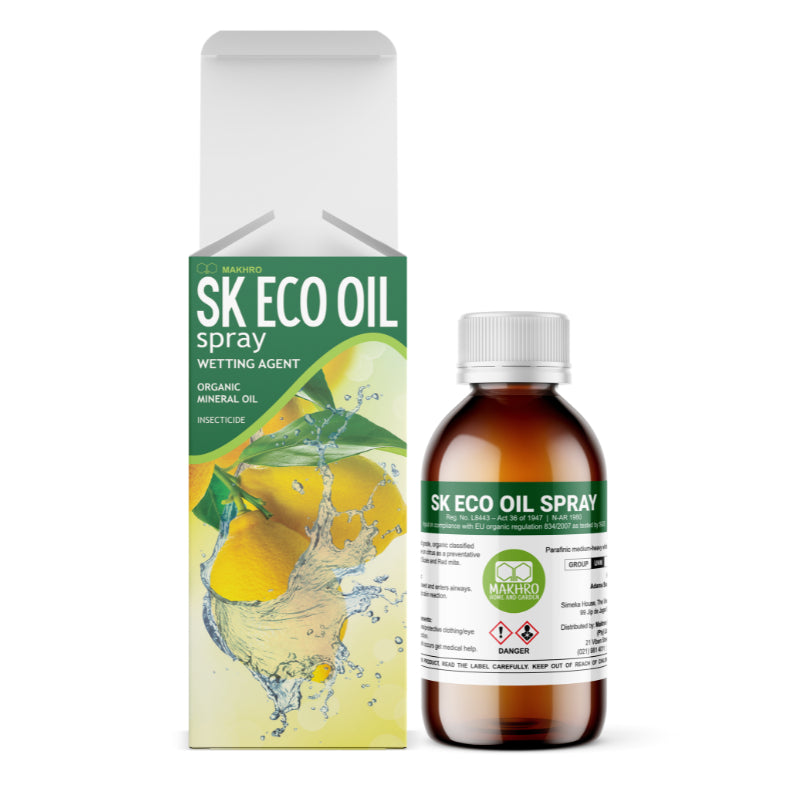 SK Eco Oil spray bottle and packaging on a white background