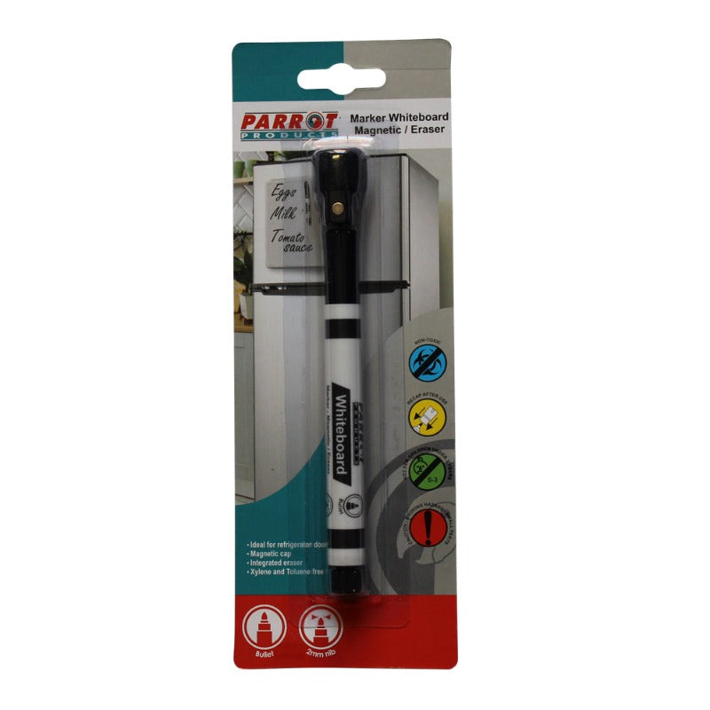 Parrot Magnetic Whiteboard Marker with Eraser