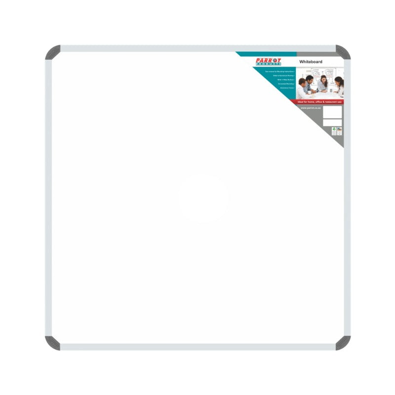 Parrot Aluminium Frame Non-Magnetic Whiteboard