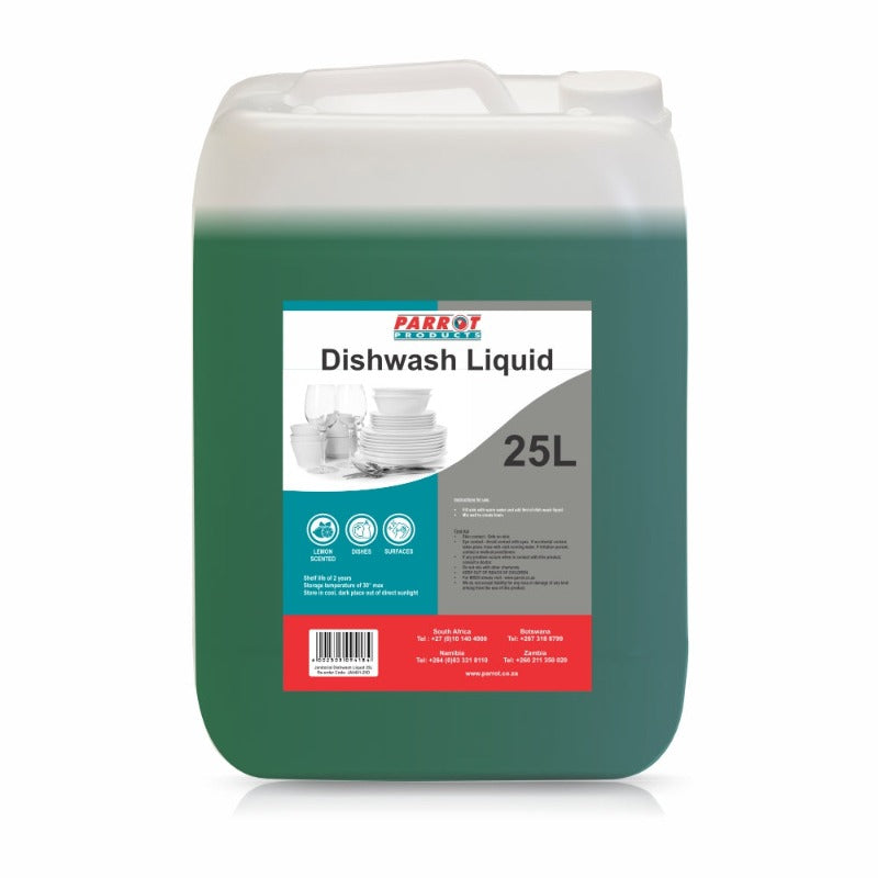 Parrot Janitorial 25L Dishwashing Liquid