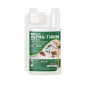 1L Alpha-Thrin pest kill container with green label on a white background