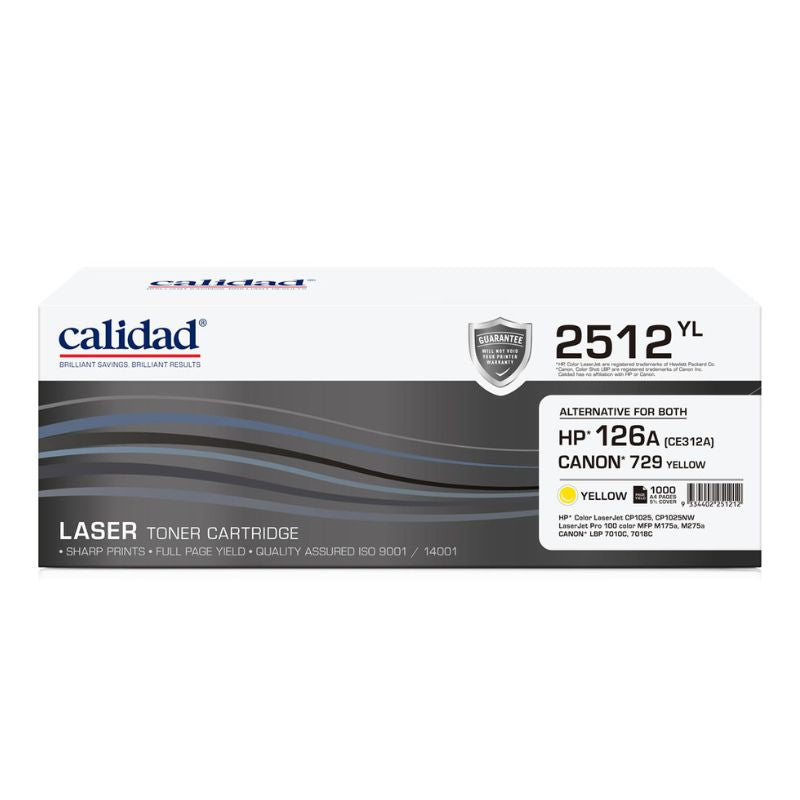 Calidad Laser Toner Cartridge Alternative - HP 126A/Canon 329, 729