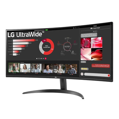 LG UltraWide 34" QHD VA Curved Monitor 100Hz