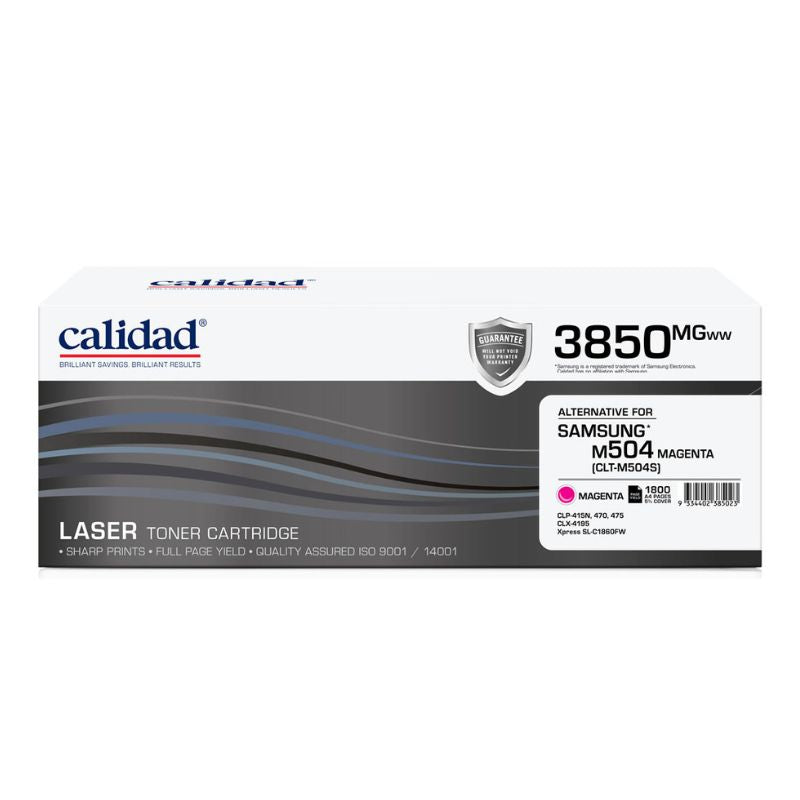 Calidad Laser Toner Cartridge Alternative - Samsung 504