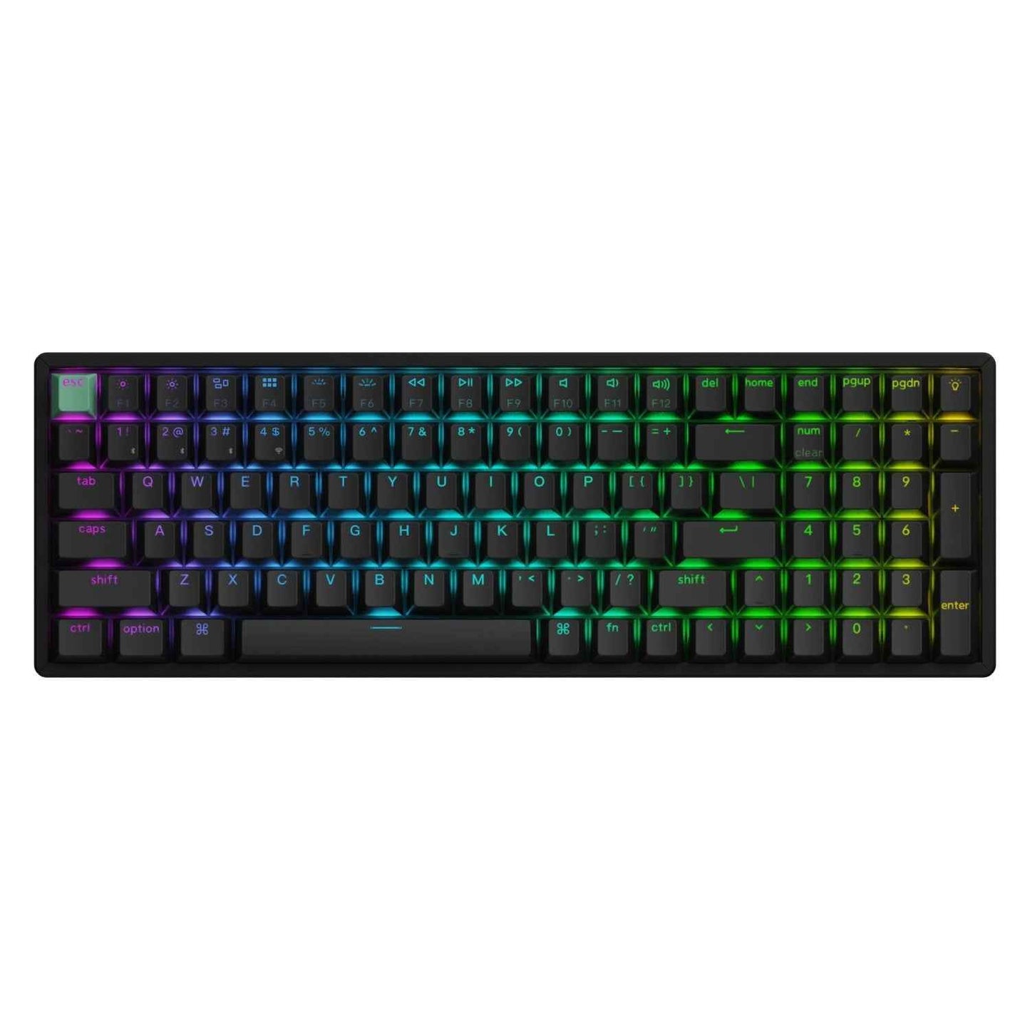 Keychron K4 HE 96% Magnetic Switch Hot-Swap RGB Wireless Keyboard Black