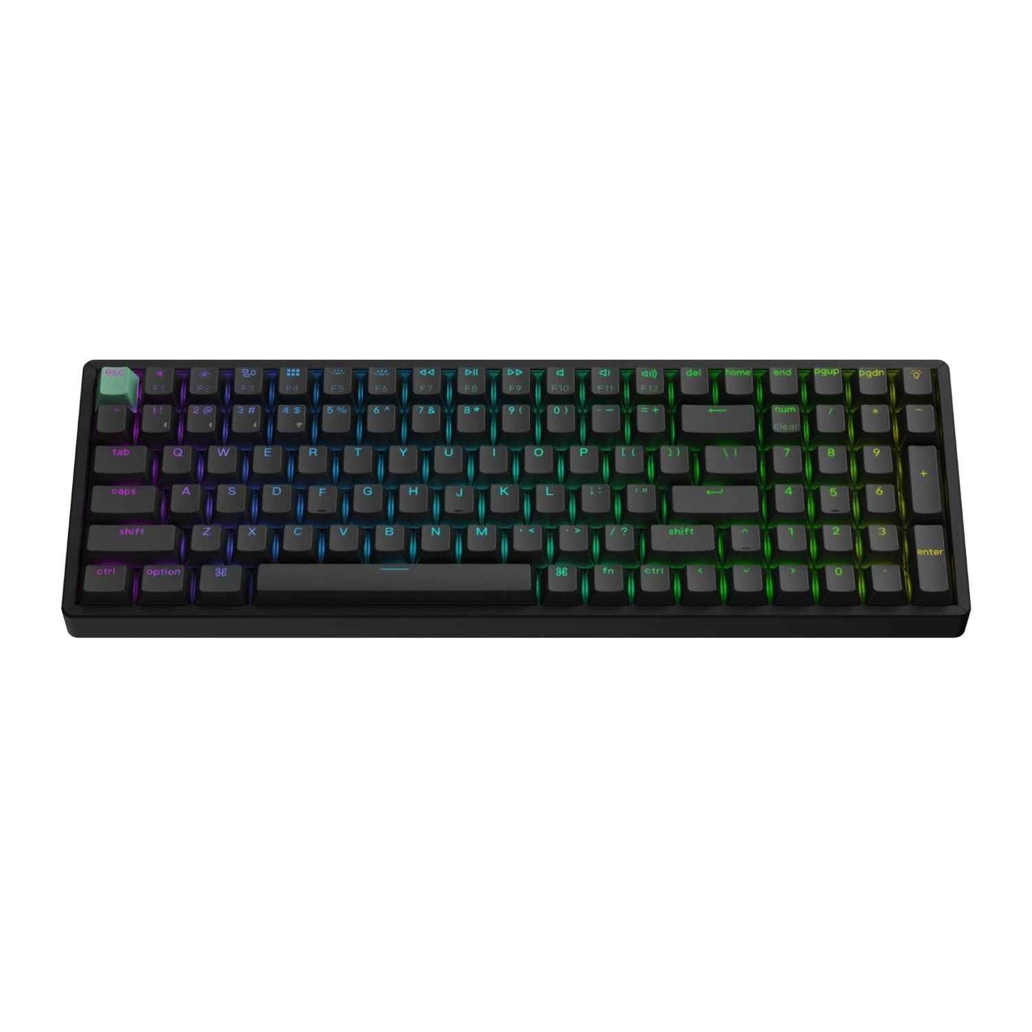 Keychron K4 HE 96% Magnetic Switch Hot-Swap RGB Wireless Keyboard Black
