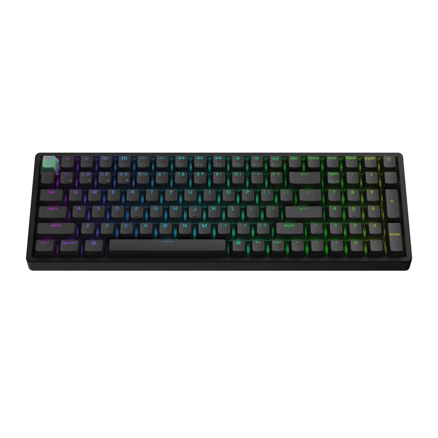 Keychron K4 HE 96% Magnetic Switch Hot-Swap RGB Wireless Keyboard Black