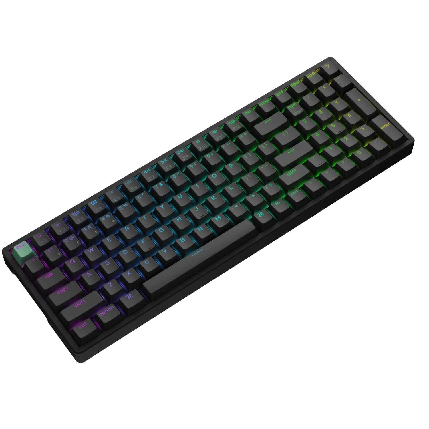 Keychron K4 HE 96% Magnetic Switch Hot-Swap RGB Wireless Keyboard Black