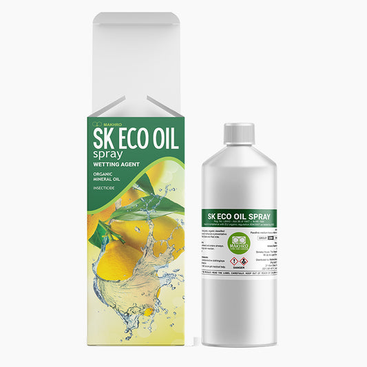 SK Eco Oil spray bottle and packaging on a white background