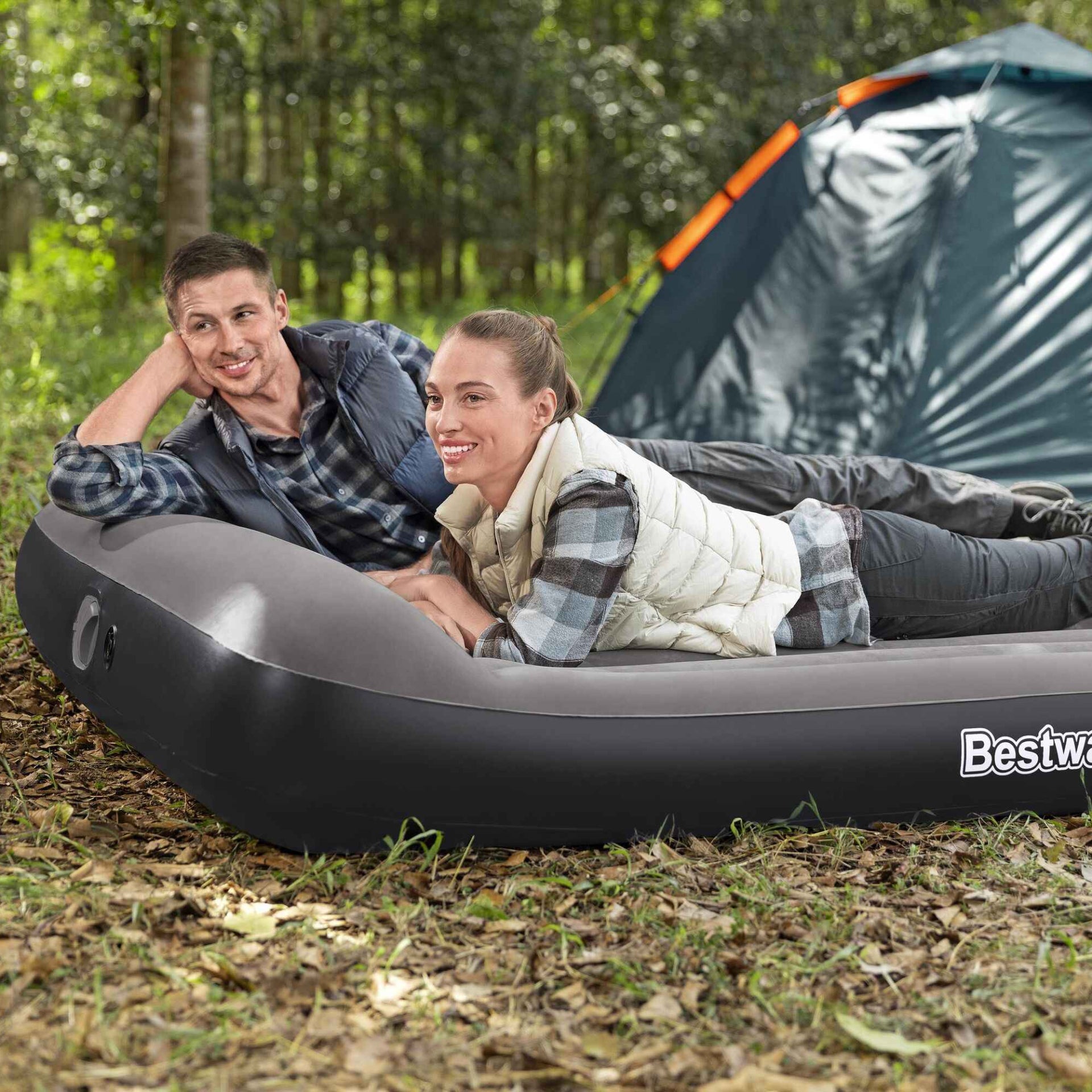 Bestway Tritech Air Mattress Queen Built-In USB pump