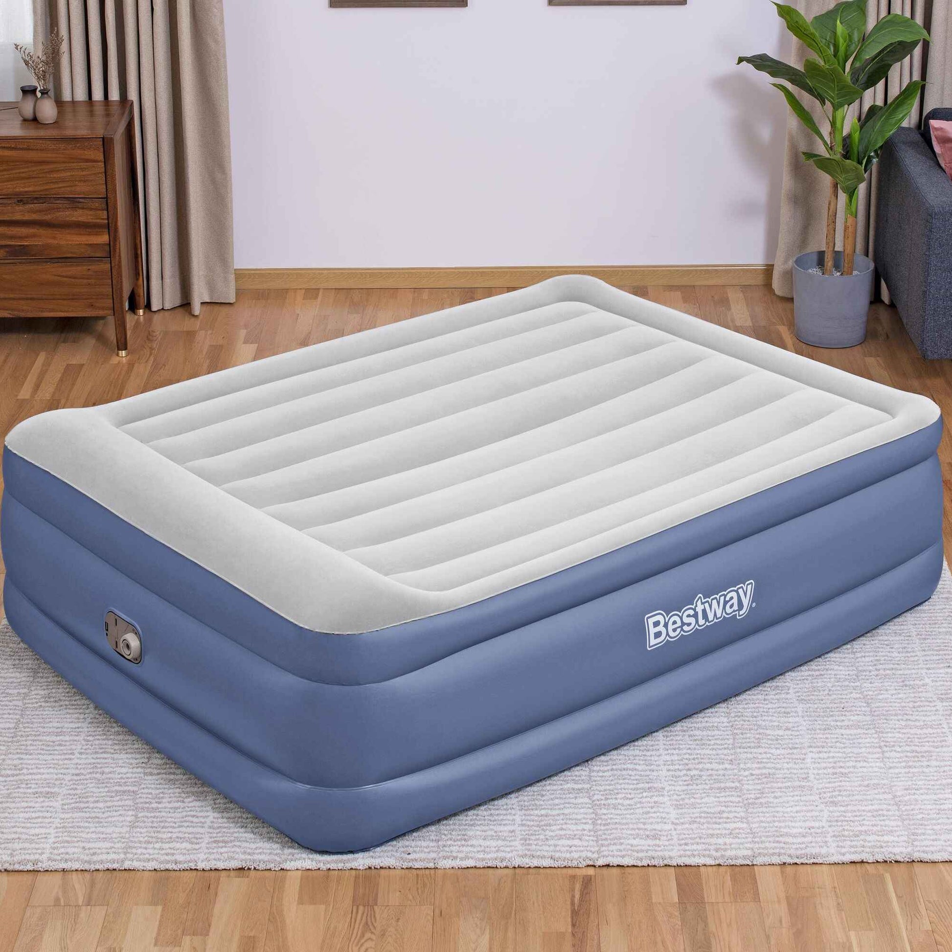 Bestway Tritech Air Mattress Queen Built-In AC Pump