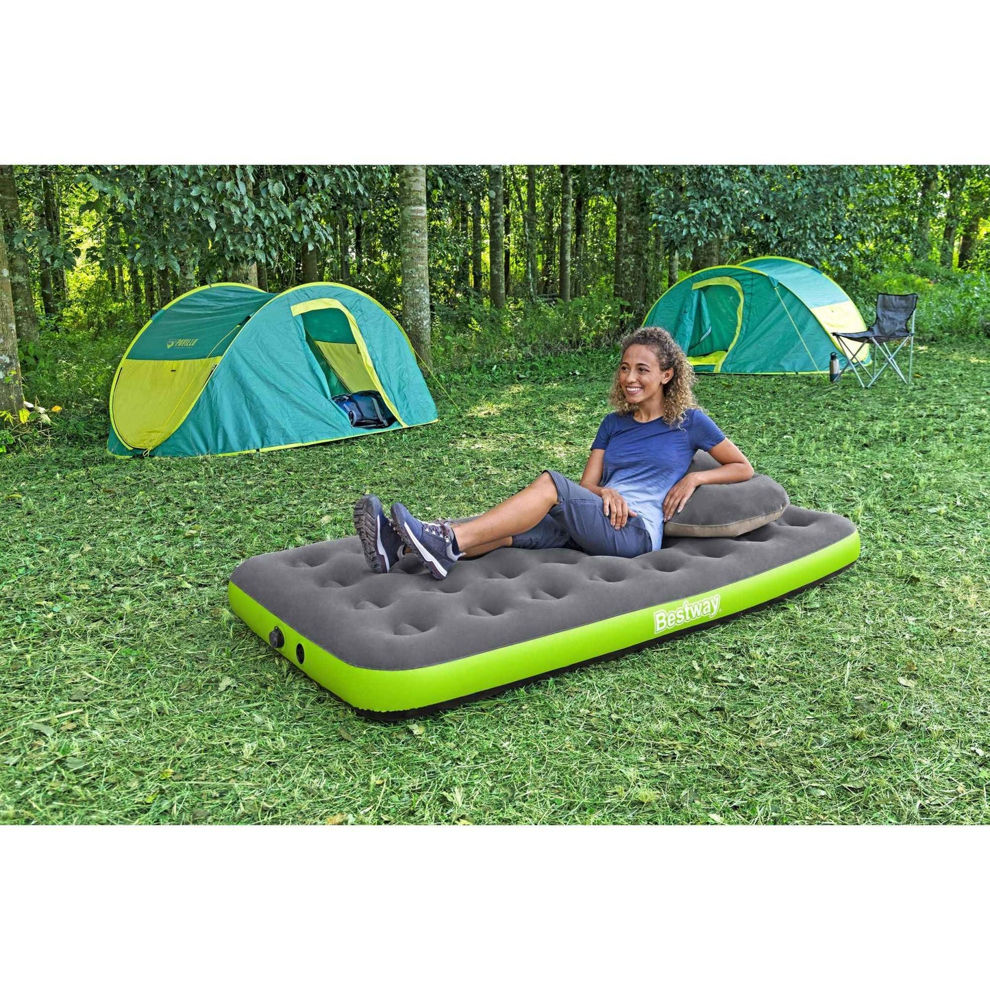Bestway Roll & Relax Air Mattress Twin