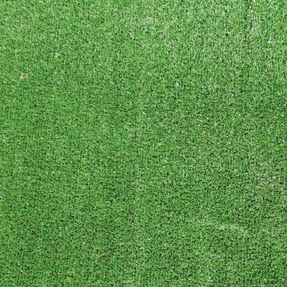 Close-up of green artificial grass texture