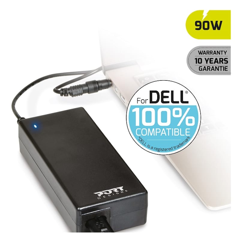 Port Connect 90W Notebook Adapter Dell - GroPlus