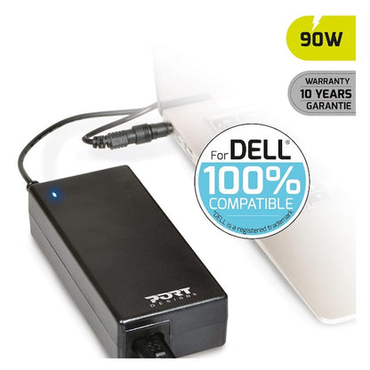 Port Connect 90W Notebook Adapter Dell - GroPlus