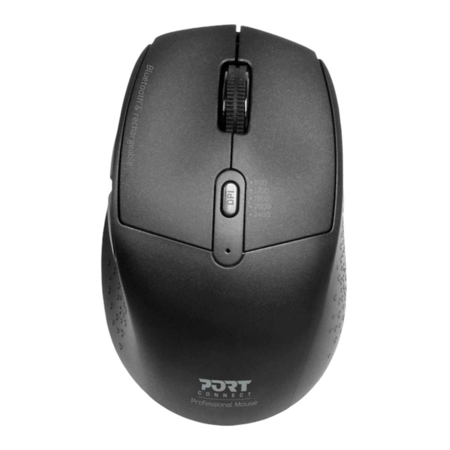 Port Connect 2.4GHz Wireless Bluetooth® Rechargeable Mouse PRO