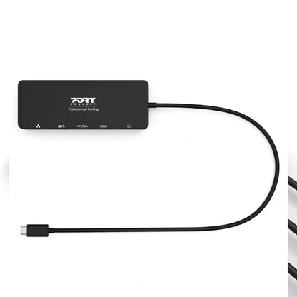 Port Connect Type-C 5 Port Office & Travel Docking Station - GroPlus