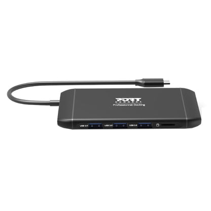 Port Connect Type-C and USB Dual Video Docking Station