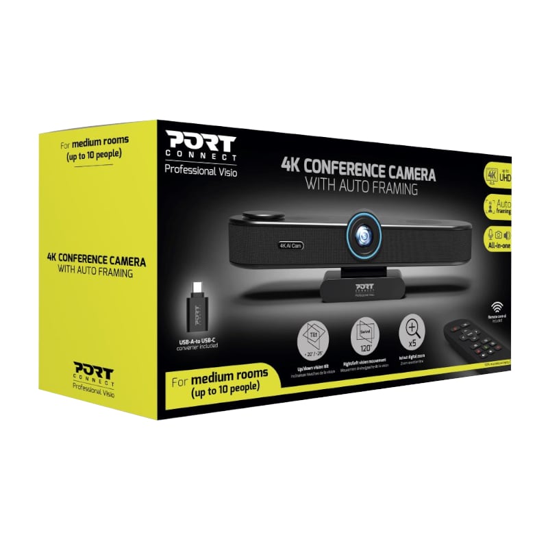 Port Connect All-in-one 4K Conference Cam