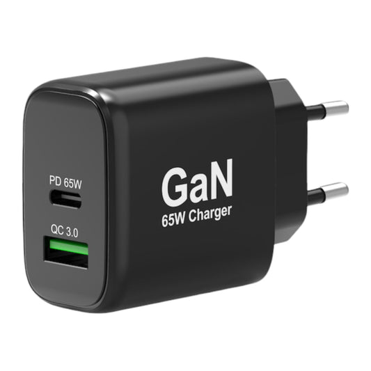 Port Connect 65W GaN Type-C and USB-A Fast Charger - GroPlus