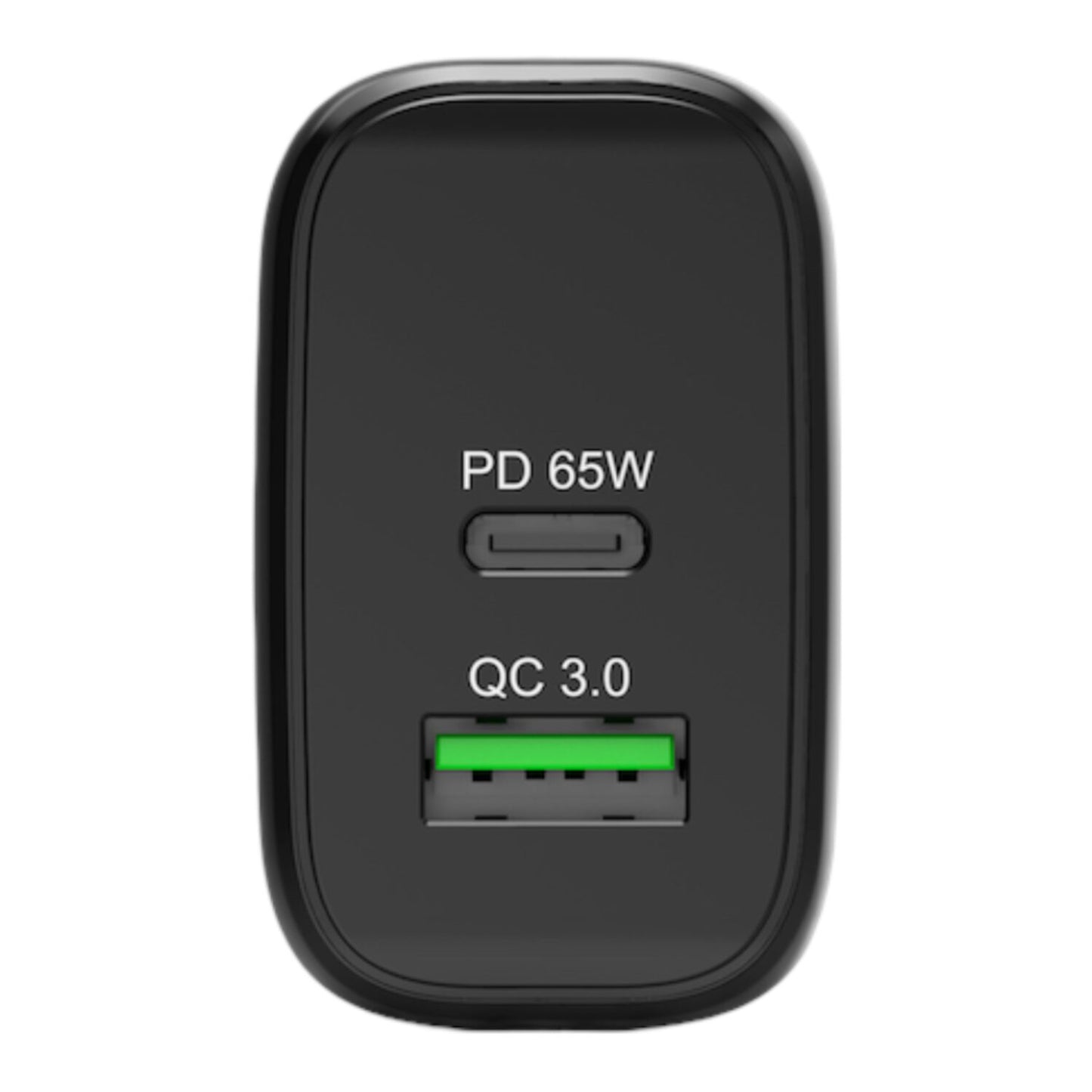 Port Connect 65W GaN Type-C and USB-A Fast Charger - GroPlus