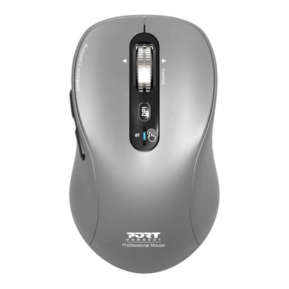 Port Connect Wireless Bluetooth Expert and Mac Mouse Grey