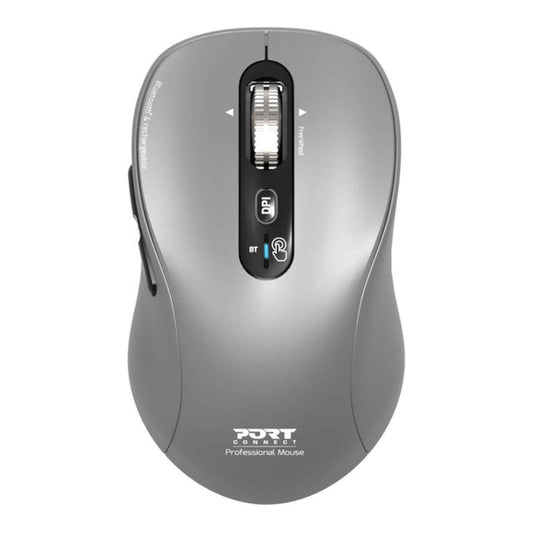 Port Connect Wireless Bluetooth Expert and Mac Mouse Grey