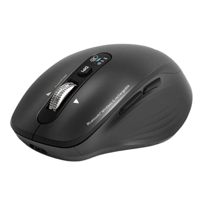 Port Connect Business 2.4GHz Rechargeable Bluetooth Wireless Mouse Black