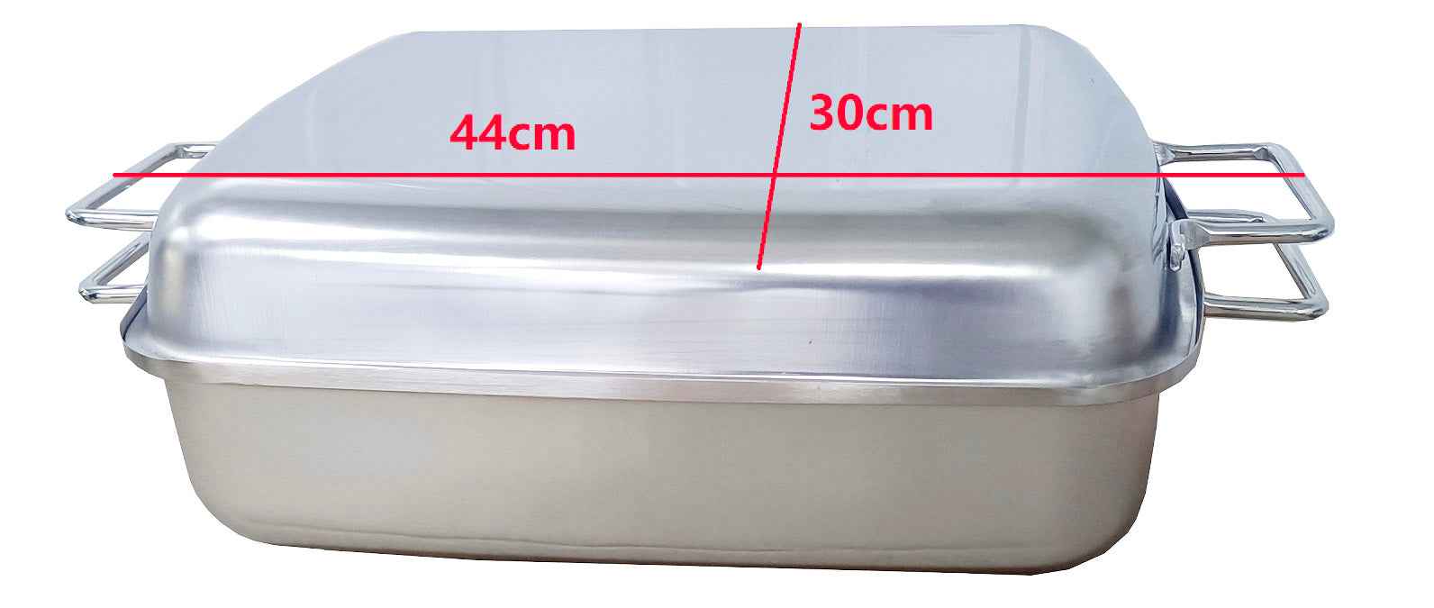 Afritrail Stainless Steel Double Roaster Large